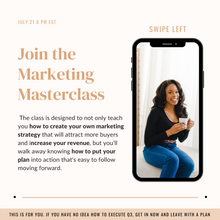 Load image into Gallery viewer, The Marketing Masterclass